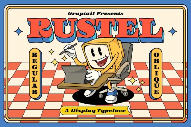 Rustel - Demo Font