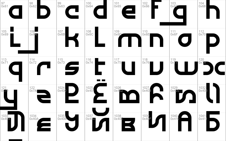 Runner Windows font - free for Personal