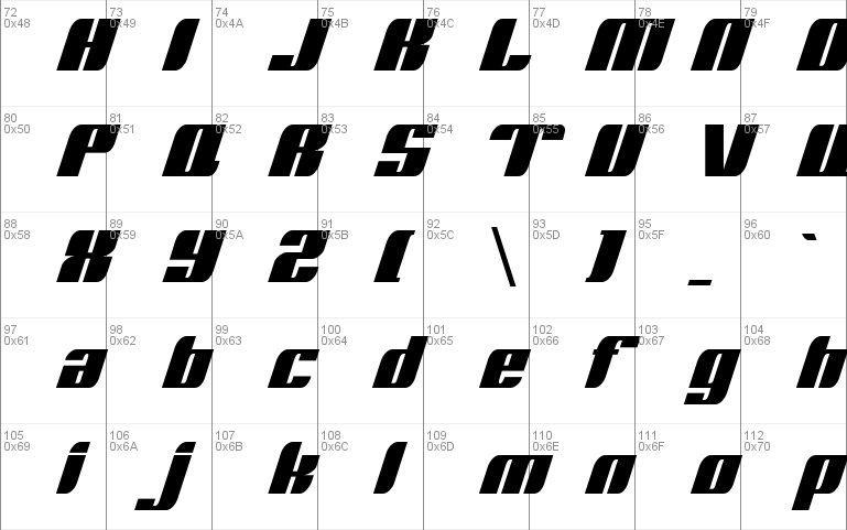 Runway Windows font - free for Personal