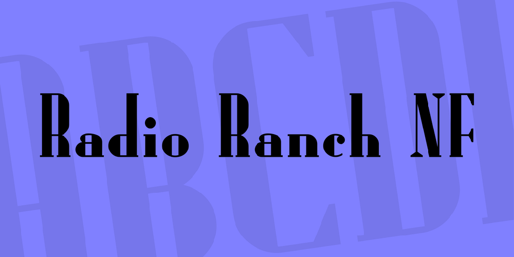 Radio Ranch NF