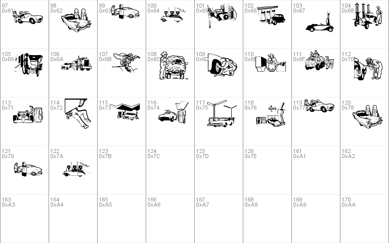 RefuelStation Font