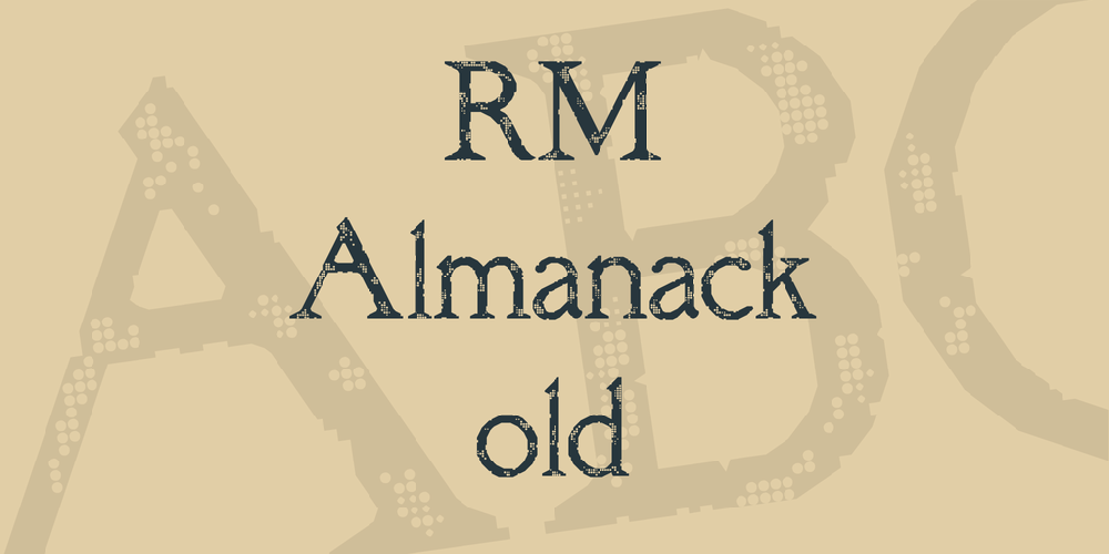 RM Almanack old