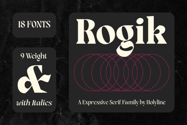 Rogik Black Italic