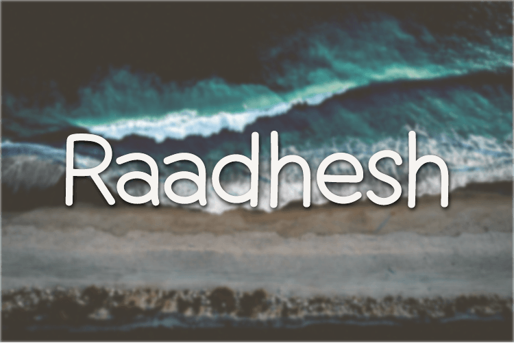 Raadhesh