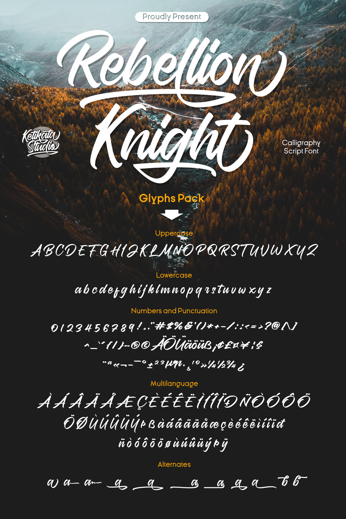 Rebellion Knight Personal Use O Font Free For Personal