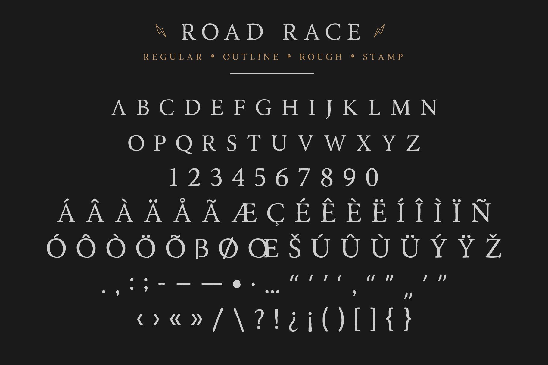 Road Race Free Font Free For Personal