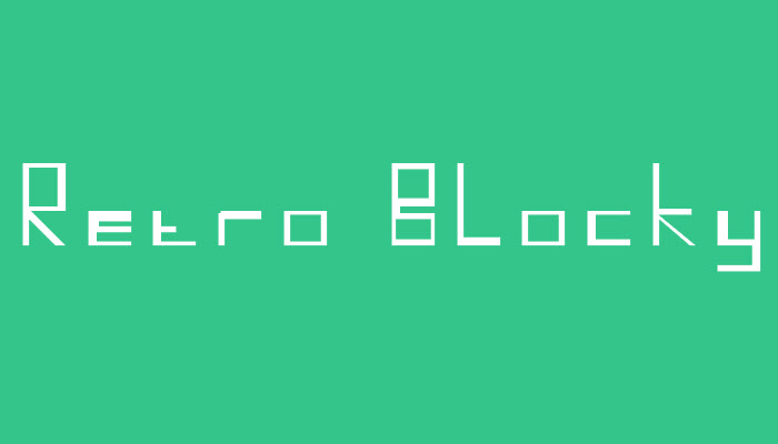 Retro Blocky