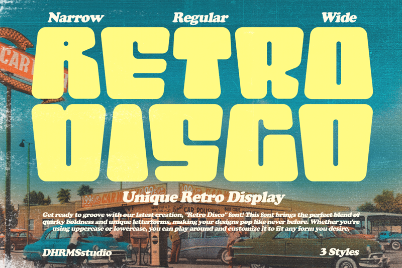 Retro Disco Narrow