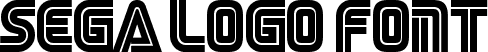 Sega Logo Font