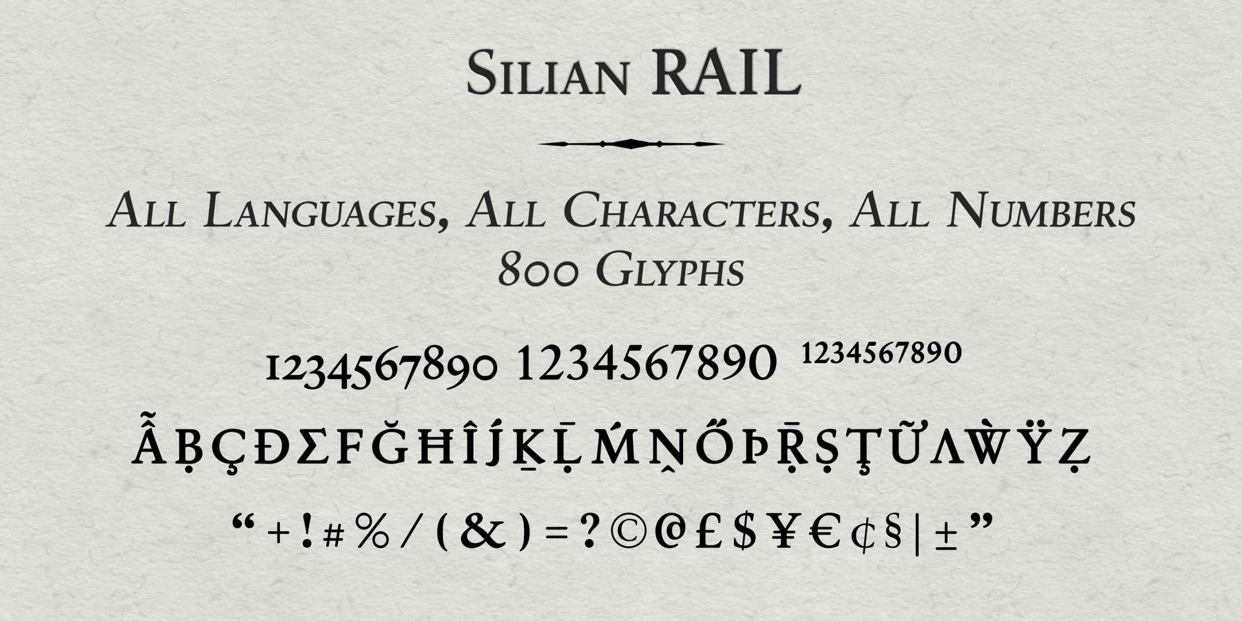 Silian Rail PERSONAL USE