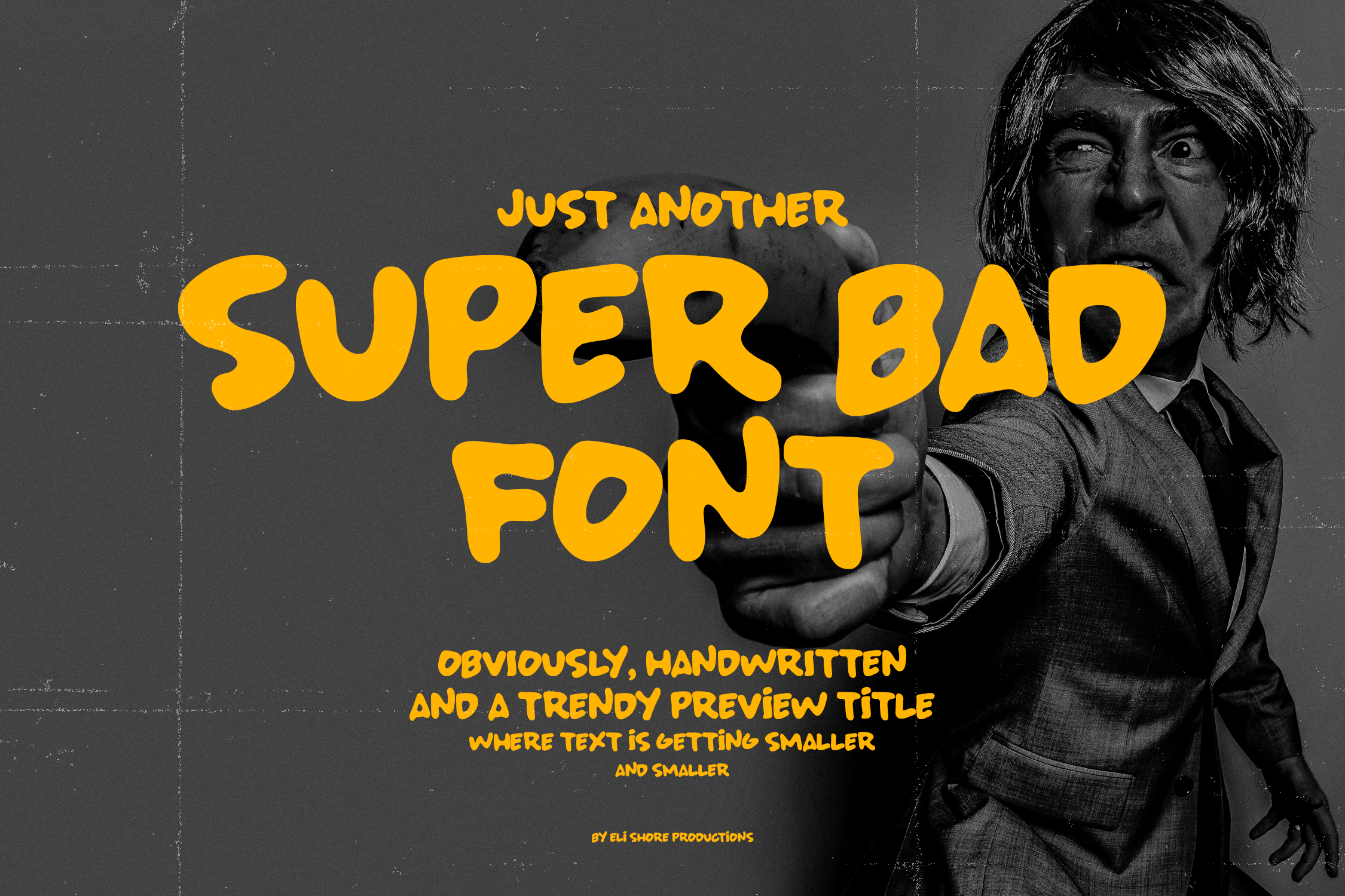 Super fonts. Bad fonts. Bad font SMD Design.