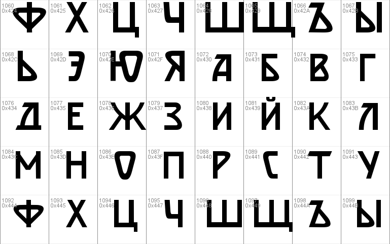 Secession-Afisha  Normal Font