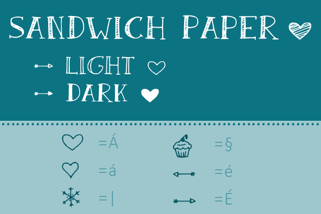 Sandwich Paper