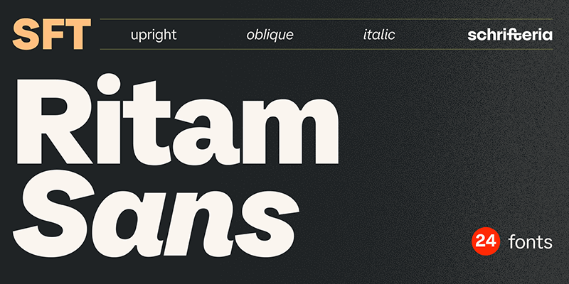 SFT Ritam Sans TRIAL Black