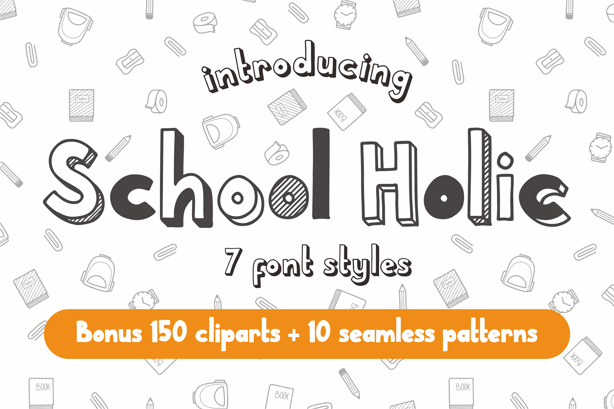 School Holic outline