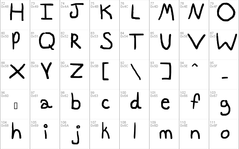 Siera'sFont1