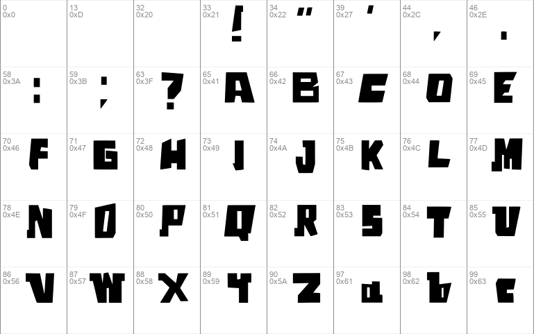 Square Font