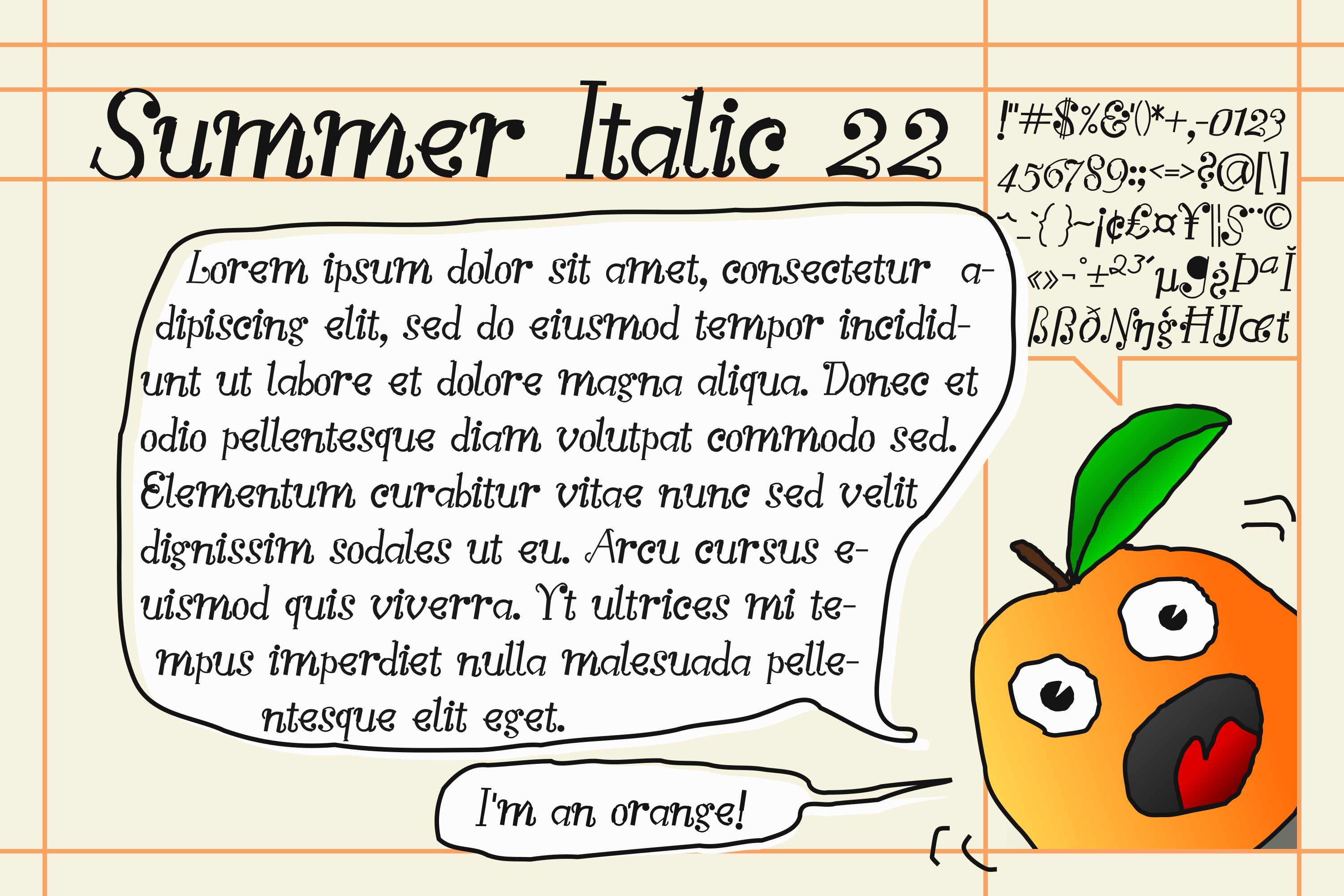 Summer Italic 22