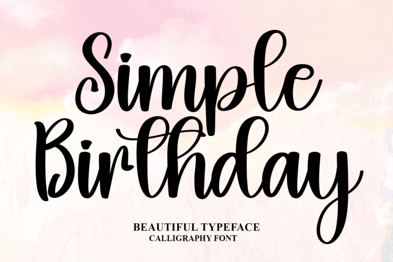 Simple Birthday