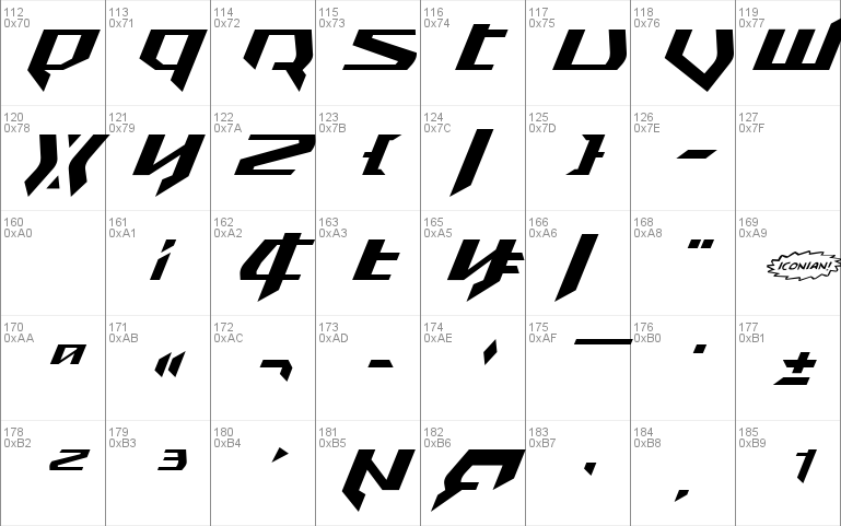 Snubfighter Expanded Italic