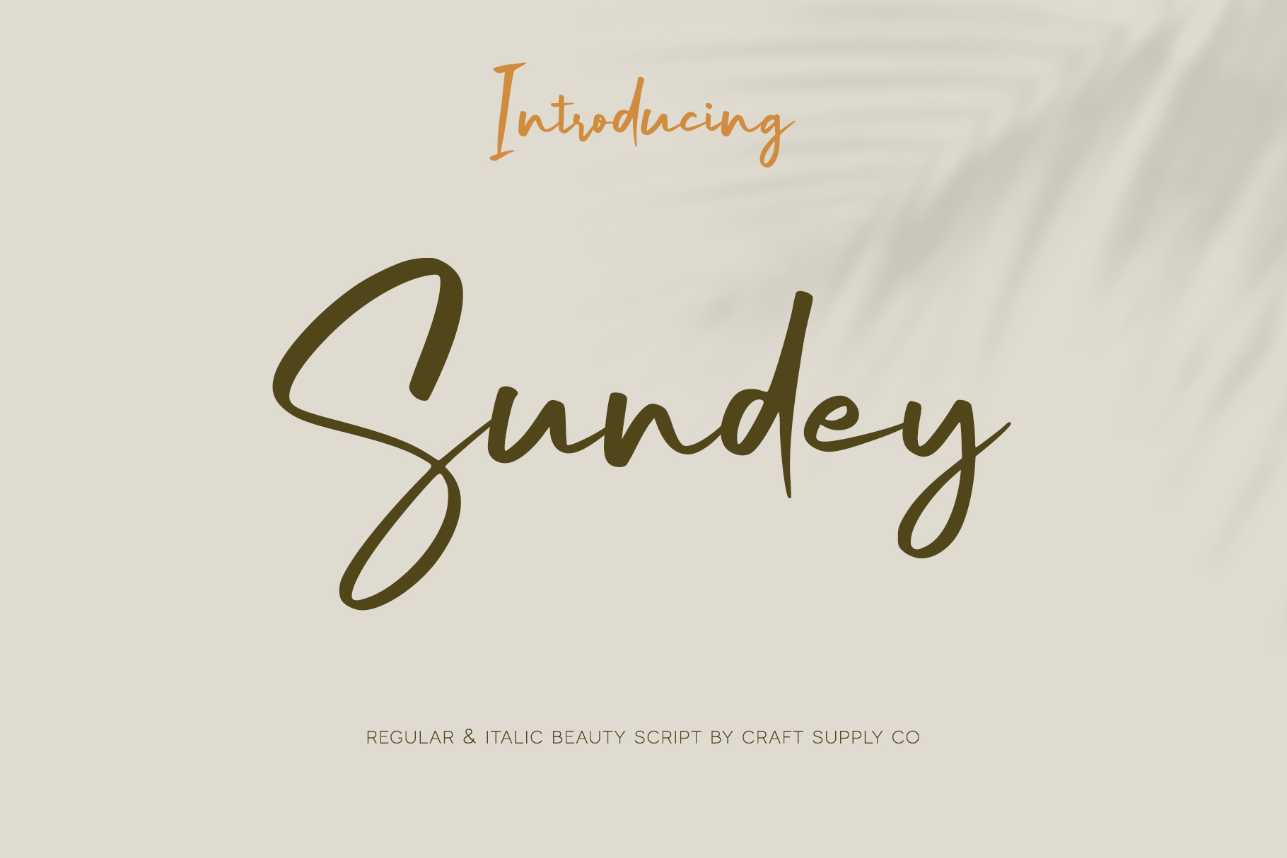 Sundey Free Italic