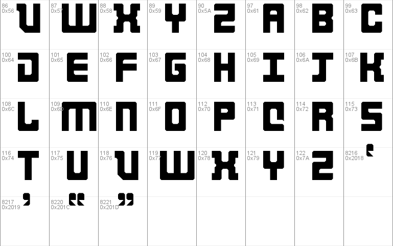 SlamDunk Windows font - free for Personal