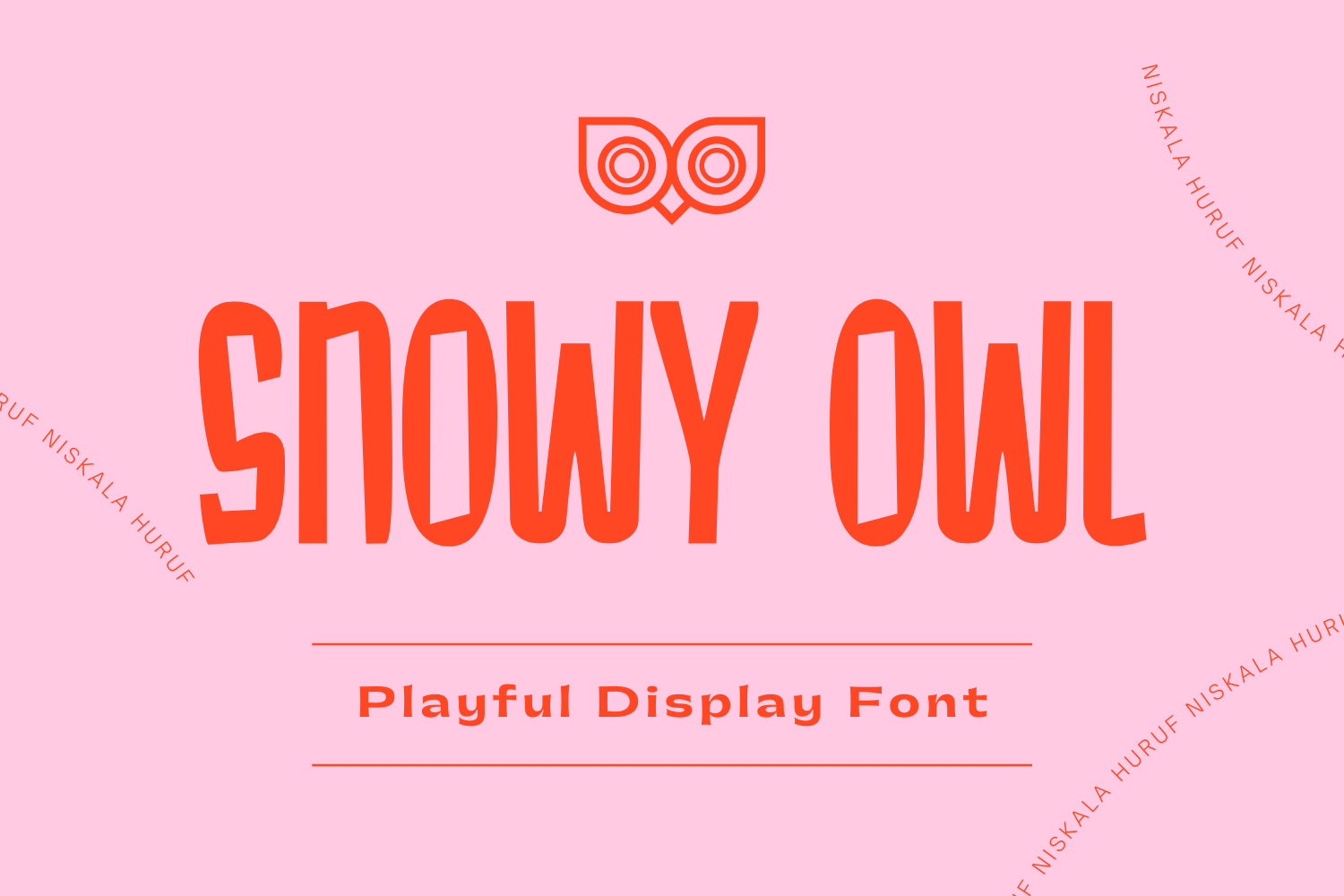 Snowy Owl Windows font - free for Personal