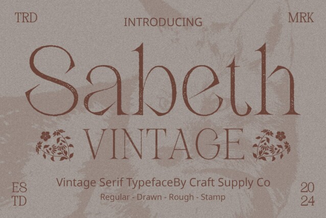 Sabeth Vintage Demo Stamp
