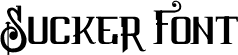 Sucker Font