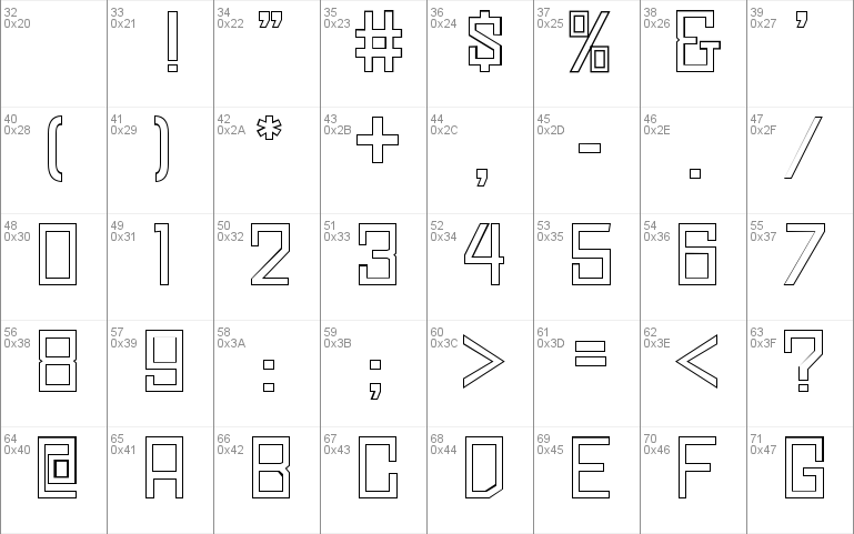 Simply Square Outline JL