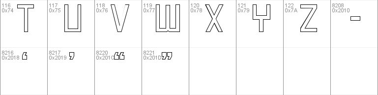 Simply Square Outline JL