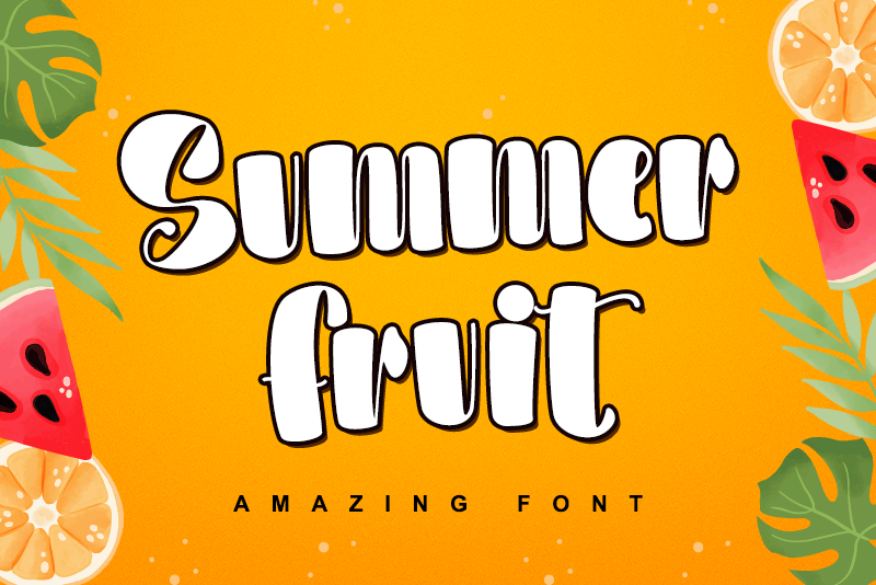 Summer Fruit-Personal use