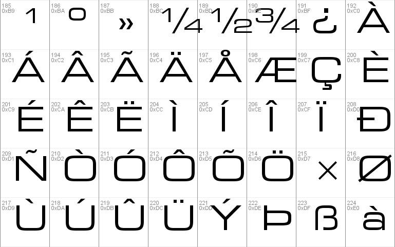 Square721 Ex Bt Font Free For Personal