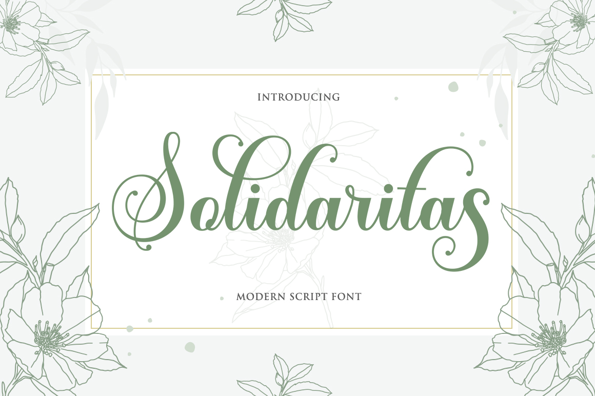 Solidaritas Script