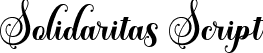 Solidaritas Script