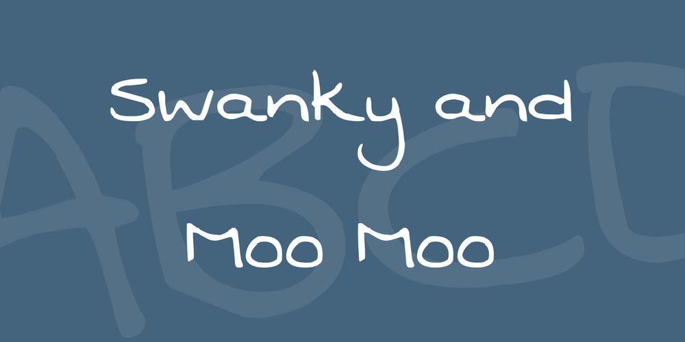Swanky and Moo Moo