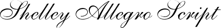 Shelley Allegro Script