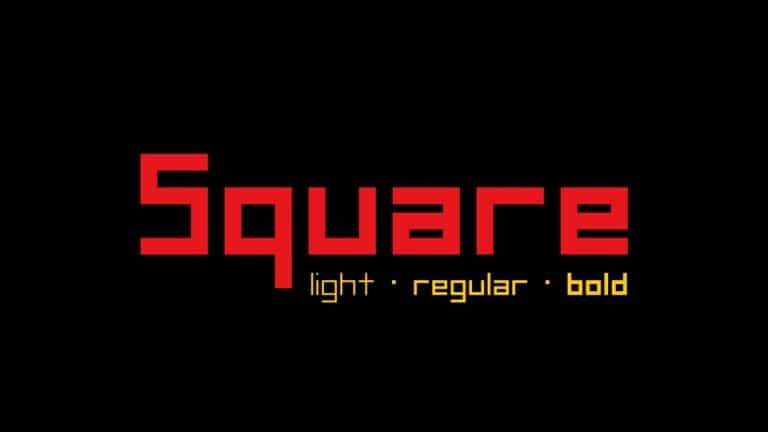 Square Bold