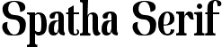 Spatha Serif