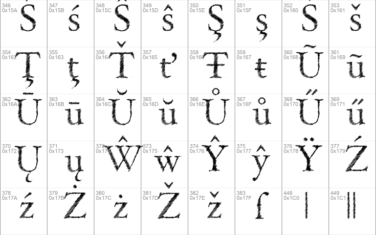 Serif Sketch
