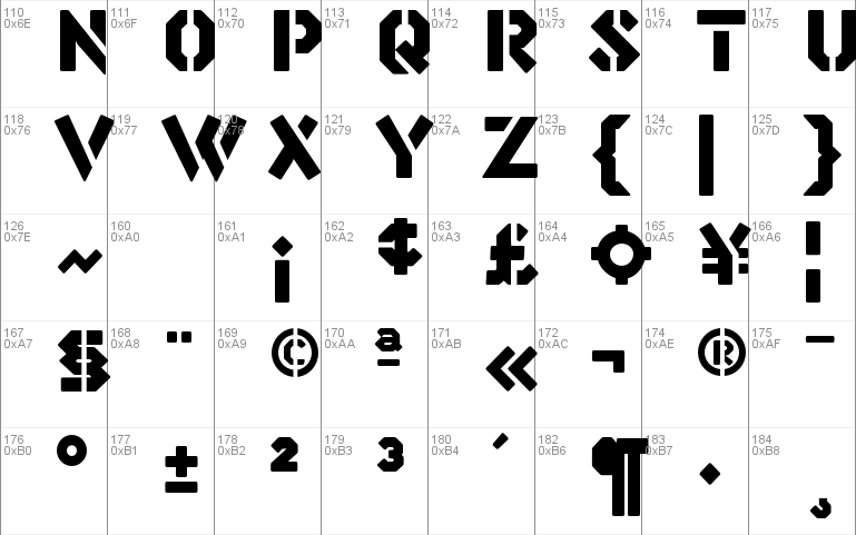 Silex Stencil