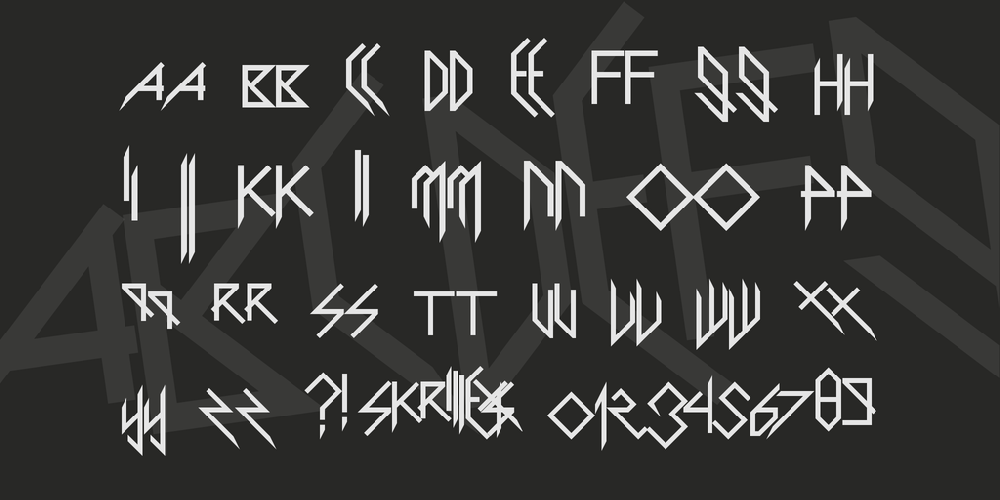 Scary Glyphs and Nice Characters