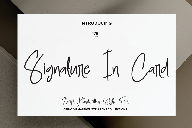 Signature In Card