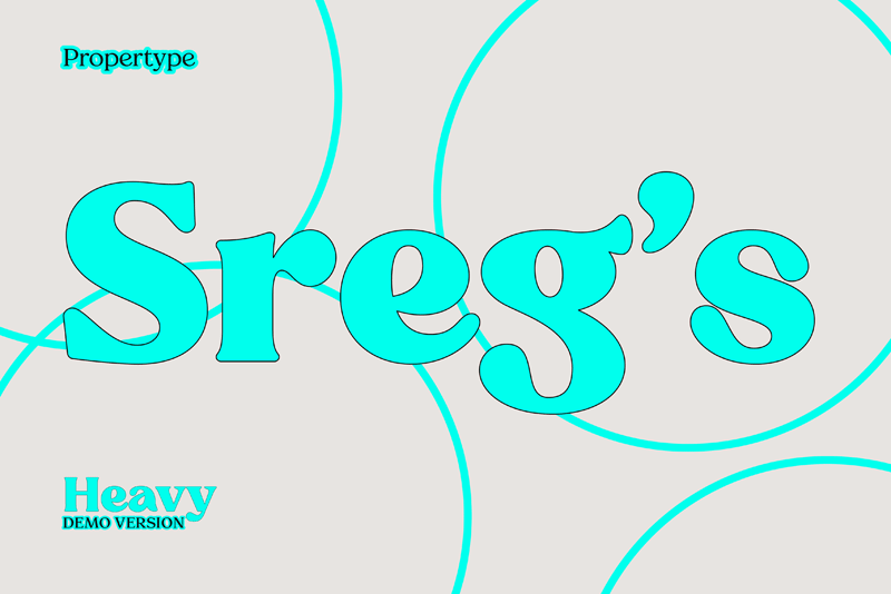 Sregs Serif Display Heavy