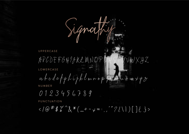 Signathy Script Font