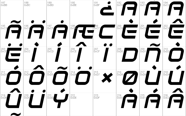 Space Frigate Windows Font - Free For Personal