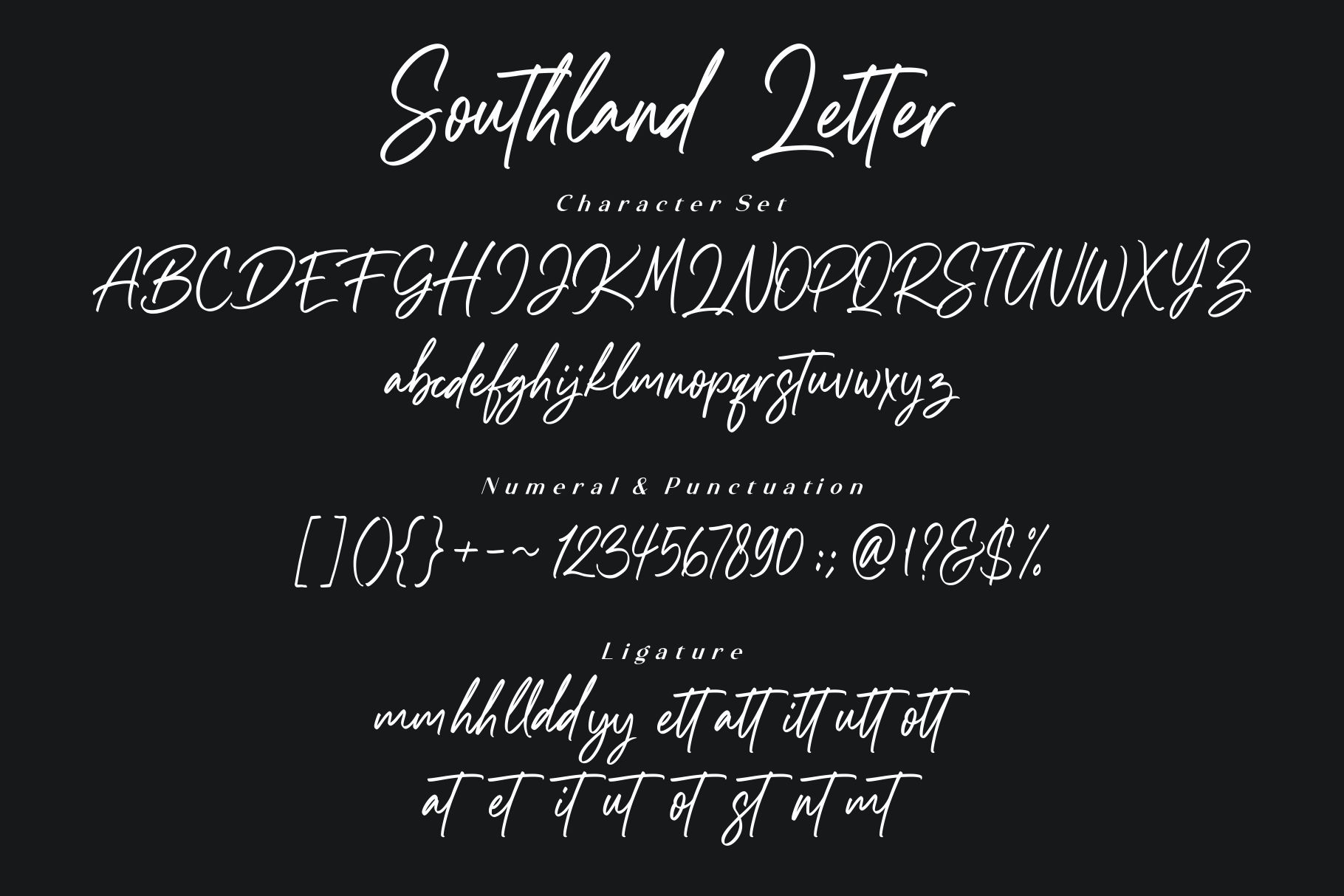 Southland Letter