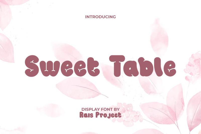 Sweet Table Demo