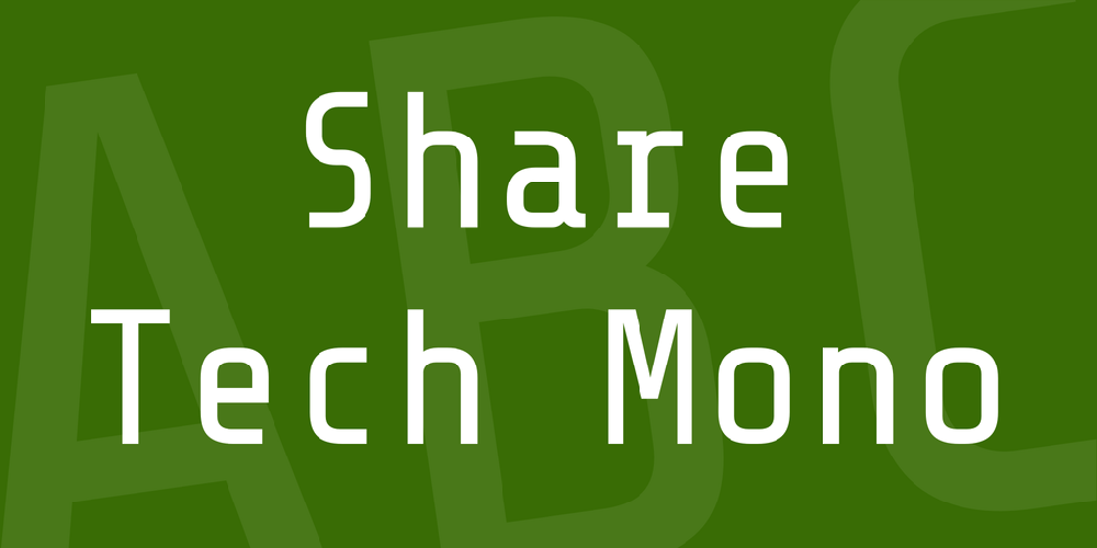 Share Tech Mono