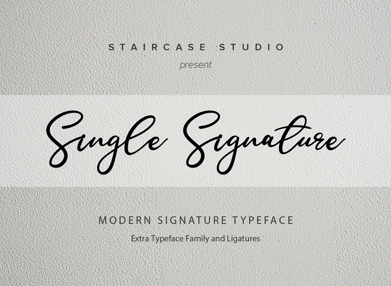 Single Signature